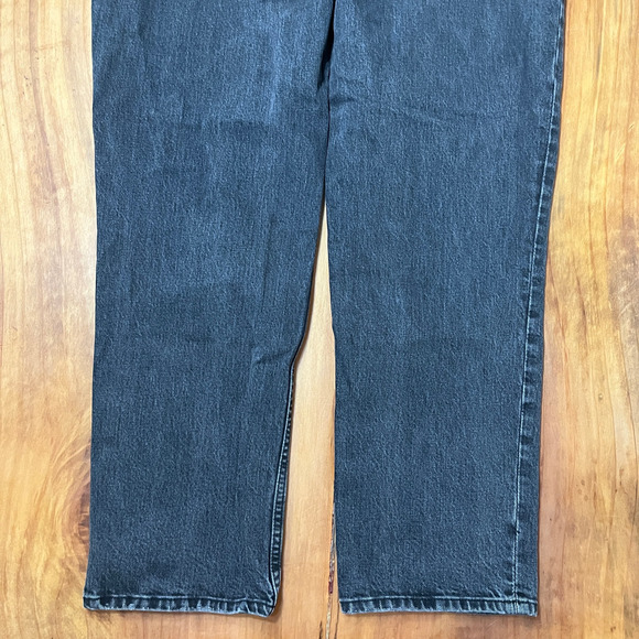 Abercrombie & Fitch 90's Straight Jeans Ultra High rise 34 18r Denim KK29 - Picture 6 of 7